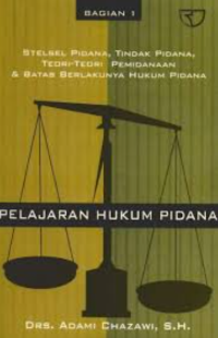 Image of Pelajaran Hukum Pidana : Bagian 1