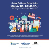 Image of Global evidence policy units malaysia : pemandu