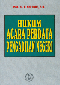 Image of Hukum acara perdata pengadilan negeri