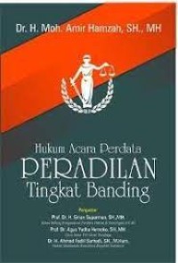 Image of Hukum acara perdata peradilan tingkat banding