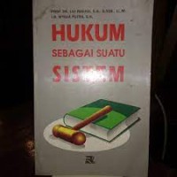Image of Hukum sebagai suatu sistem