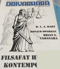 Image of Jurnal Filsafat Driyarkara : Filsafat Hukum Kontemporer