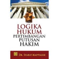 Image of Logika hukum pertimbangan putusan hakim