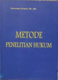 Image of Metode penelitian hukum
