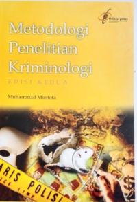 Image of Metologi penelitian kriminalogi