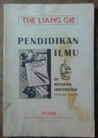 Image of Pendidikan ilmu di negara indonesia sebuah saran