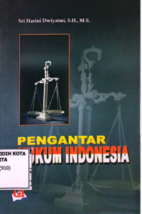 Image of Pengantar hukum indonesia