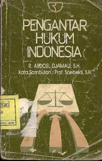 Image of Pengantar hukum indonesia