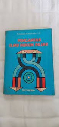 Image of Pengantar ilmu hukum pajak