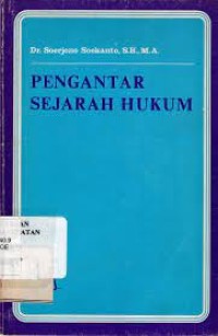 Image of Pengantar sejarah hukum