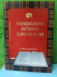 Image of Rangkuman intisari ilmu hukum