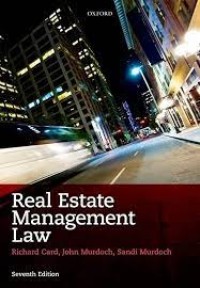 Image of Real estate management law