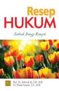 Image of Resep hukum : sebuah bunga rampai