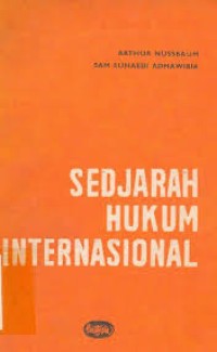 Image of Sedjarah hukum internasional