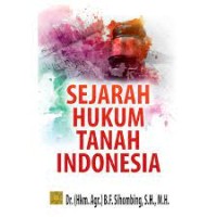 Image of Sejarah hukum tanah Indonesia