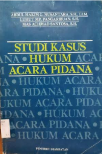 Image of Studi hukum acara pidana