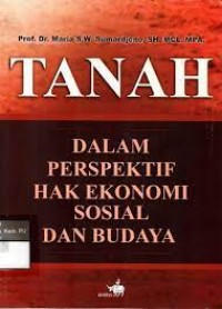 Image of Tanah dalam perspektif hak ekonomi sosial dan budaya