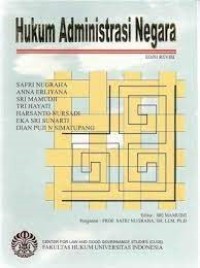 Image of Hukum administrasi negara